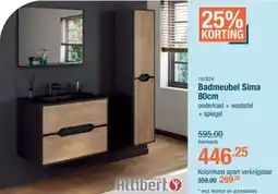Cevo Allibert Badmeubel Sima aanbieding