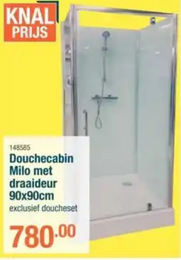 Cevo Douchecabin Milo met draaideur aanbieding