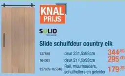 Cevo Slide schuifdeur country eik aanbieding