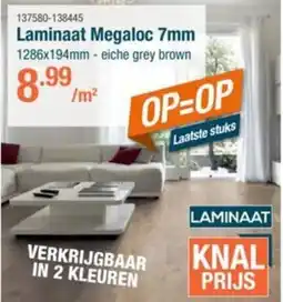 Cevo Laminaat Megaloc aanbieding