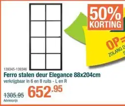 Cevo Ferro stalen deur Elegance aanbieding