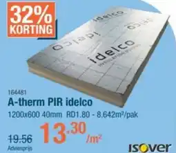 Cevo Isover A-therm PIR idelco aanbieding