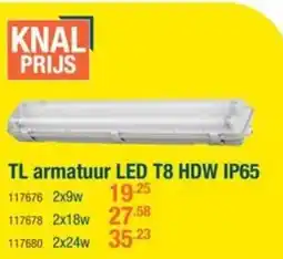 Cevo TL armatuur LED T8 HDW IP65 aanbieding