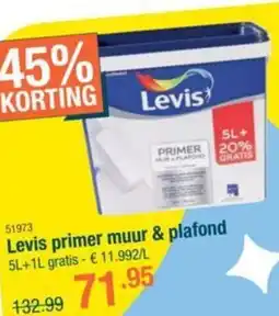 Cevo Levis primer muur & plafond aanbieding