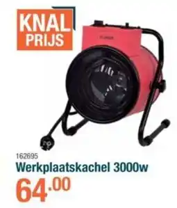 Cevo Werkplaatskachel 3000w aanbieding