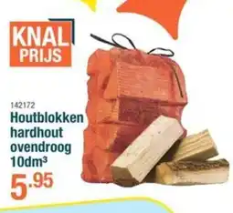 Cevo Houtblokken hardhout ovendroog 10dm³ aanbieding