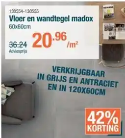 Cevo Vloer en wandtegel madox aanbieding