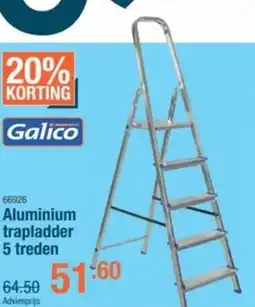 Cevo Galico Aluminium trapladder 5 treden aanbieding