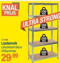 Cevo Lastenrek aanbieding