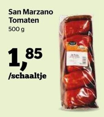 Spar San marzano tomaten aanbieding