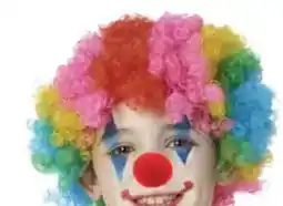 Multi bazar Pruik kind multicolor aanbieding