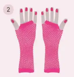 Multi bazar Handschoen visnet fuchsia aanbieding