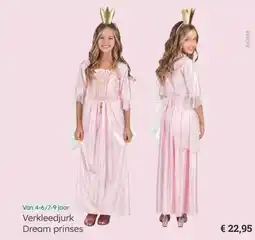Multi bazar Verkleedjurk Dream prinses aanbieding