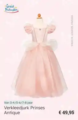 Multi bazar Verkleedjurk Prinses Antique aanbieding