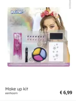 Multi bazar Make up kit eenhoorn aanbieding