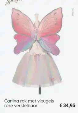 Multi bazar Carlina rok met vleugels roze verstelbaar aanbieding