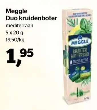 Spar Meggle duo kruidenboter aanbieding
