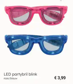 Multi bazar LED partybril blink aanbieding