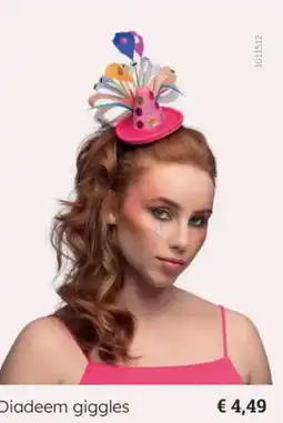 Multi bazar Diadeem giggles aanbieding