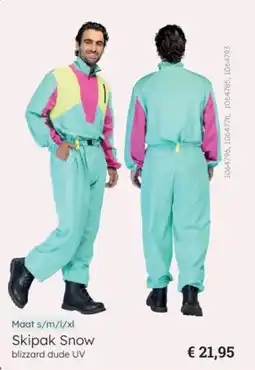 Multi bazar Skipak Snow blizzard dude UV aanbieding