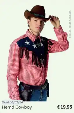 Multi bazar Hemd Cowboy aanbieding