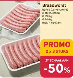 Bon Ap Braadworst aanbieding