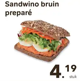 Bon Ap Sandwino bruin preparé aanbieding