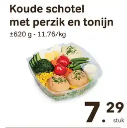 Bon Ap Koude schotel met perzik en tonijn aanbieding