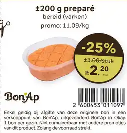 Bon Ap Prepare aanbieding