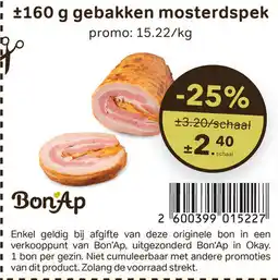 Bon Ap Gebakken mosterdspek aanbieding