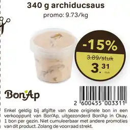 Bon Ap Archiducsaus aanbieding