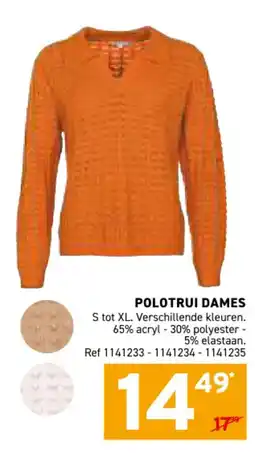 Trafic Polotrui dames aanbieding