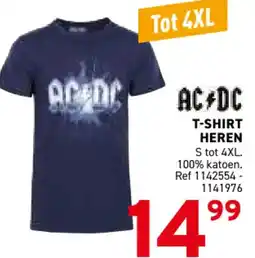 Trafic AC DC t-shirt heren aanbieding