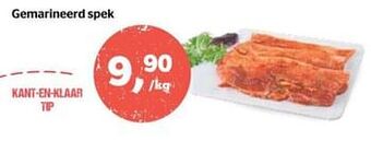 Spar Gemarineerd spek aanbieding