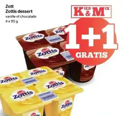 Spar Zott Zottis dessert aanbieding