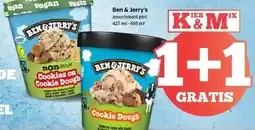 Spar Ben & Jerry's assortiment pint aanbieding