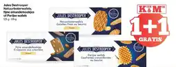 Spar Jules Destrooper Natuurboterwafels, fijne amandelkoekjes of Parijse wafels aanbieding