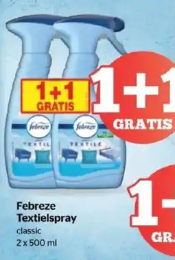 Spar Febreze Textielspray classic aanbieding