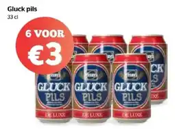 Spar Gluck pils aanbieding