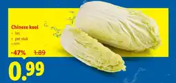 Lidl Chinese kool aanbieding
