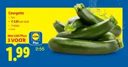 Lidl Courgette aanbieding