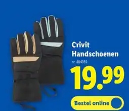 Lidl Crivit Handschoenen aanbieding