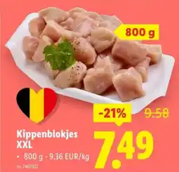 Lidl Kippenblokjes XXL aanbieding