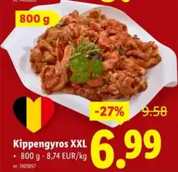 Lidl Kippengyros XXL aanbieding