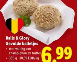 Lidl Balls & Glory Gevulde balletjes aanbieding