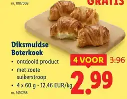 Lidl Diksmuidse Boterkoek aanbieding