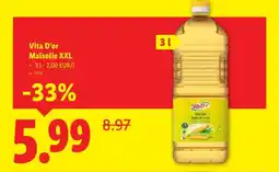 Lidl Vita D'or Maïsolie XXL aanbieding