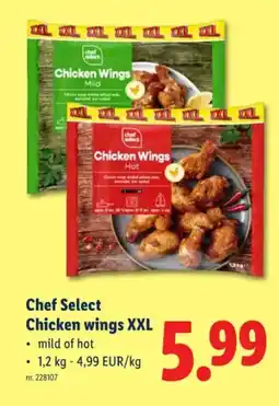Lidl Chef Select Chicken wings XXL aanbieding