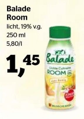 Spar Balade room aanbieding