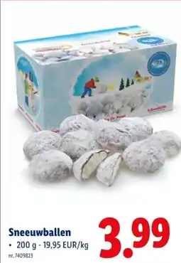 Lidl Sneeuwballen aanbieding